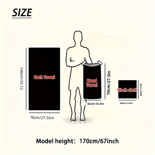 22-teiliges ultraweiches Korallenbad-Set, enthält 2 Badehandtücher (70 x 140 cm), 8 Handtücher (42 x 70 cm) und 12 Waschlappen (35 x 35 cm). Schnell trocknend, sehr saugfähig und leicht