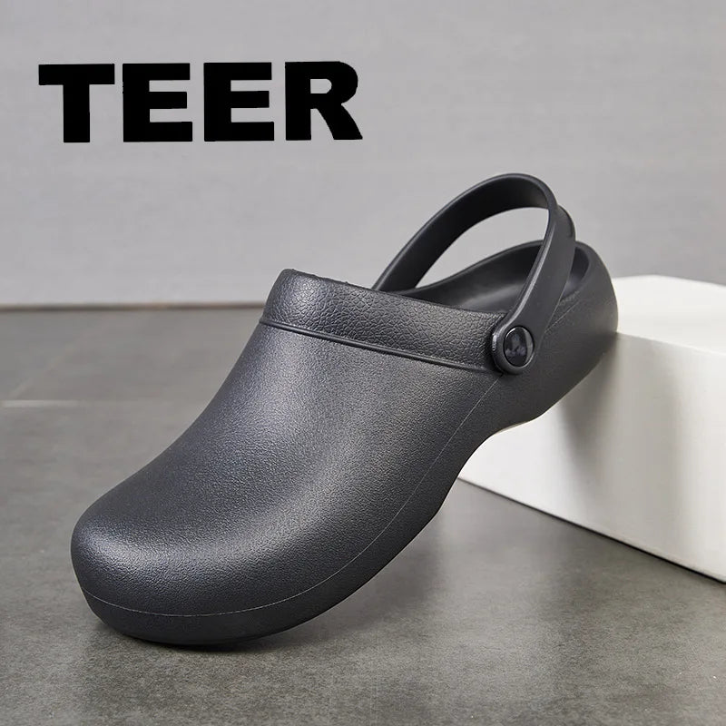 Professionelle chirurgische Schuhe Wasserdicht Ölbeständig Rutschfeste Krankenschwester-Schuhe Hotel-Spezial-Arbeitsschuhe Komfortables EVA-Material