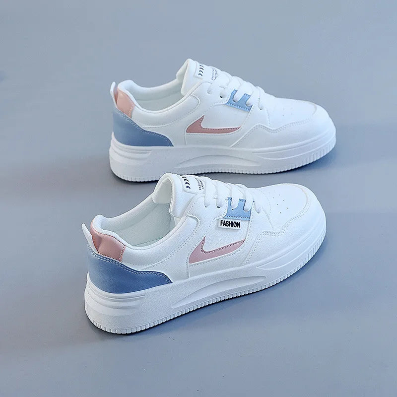 Damen Schuhe Große Größe 44 2025 Frühling Flache Outdoor Freizeit Sneaker Plateau Designer Turnschuhe Sportschuhe Zapatos De Mujer