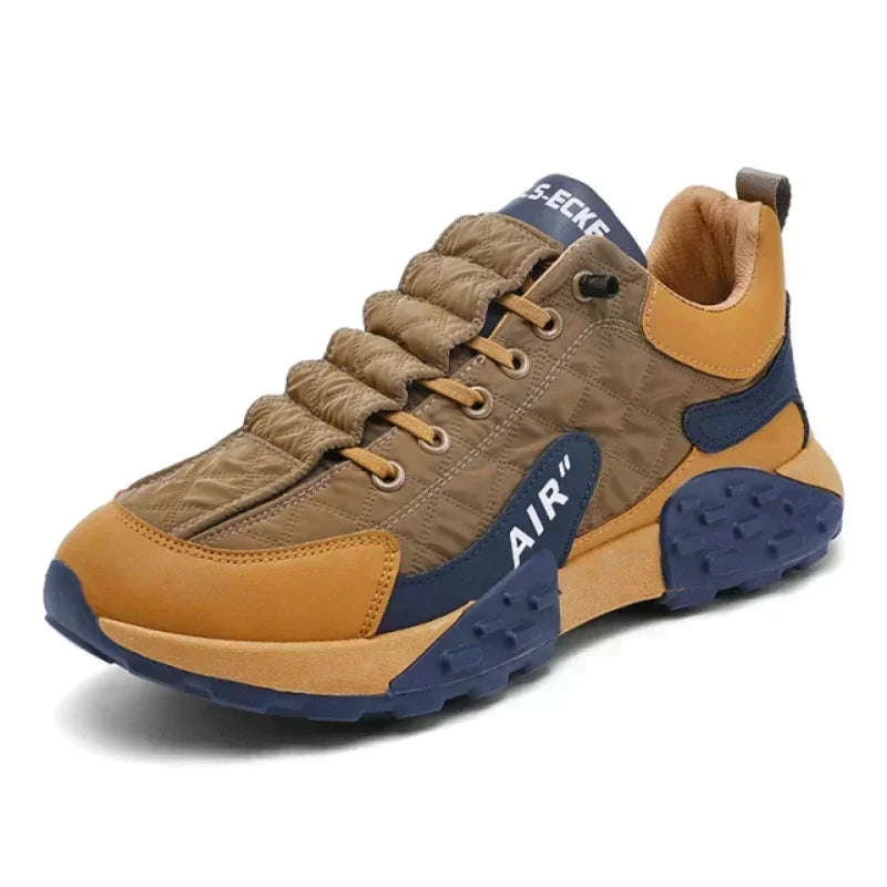 Dicke Sohle Herrensneaker Mode Herren Schuh Vielseitiger Vulkanisierter Schuh Schnürschuh Outdoor-Laufschuhe Rutschfest Zapatillas de Hombre