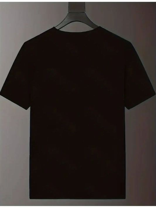 Europäische Größe Sommermode Trendiges Freizeit-Sport-Outfit für Jugendliche Herren Kurzarm-T-Shirt + Shorts Zweiteiliges Set