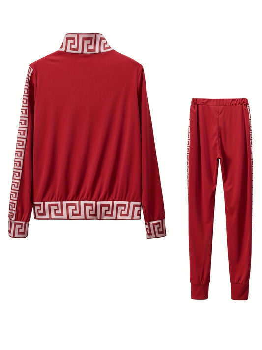 2026 Neuer Stylischer Freizeit-Anzug - Zweiteiler Anzug (Jacke + Hose)