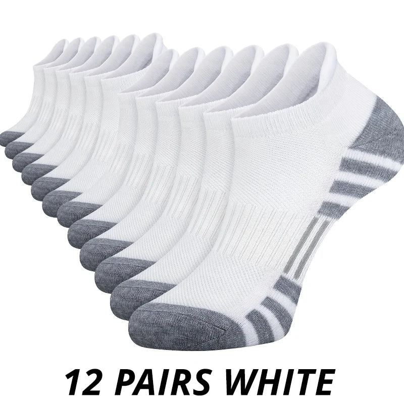 6er/12er Pack Herren Outdoor-Sportsocken Hochwertig Bequem Weich Rutschfest Neuer Stil