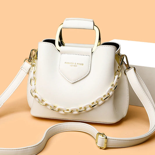 Neue Schultertaschen Hochwertiges PU für Frauen Mode Damenhandtasche Hochwertiges Design Fortschrittliche Unterarmtaschen