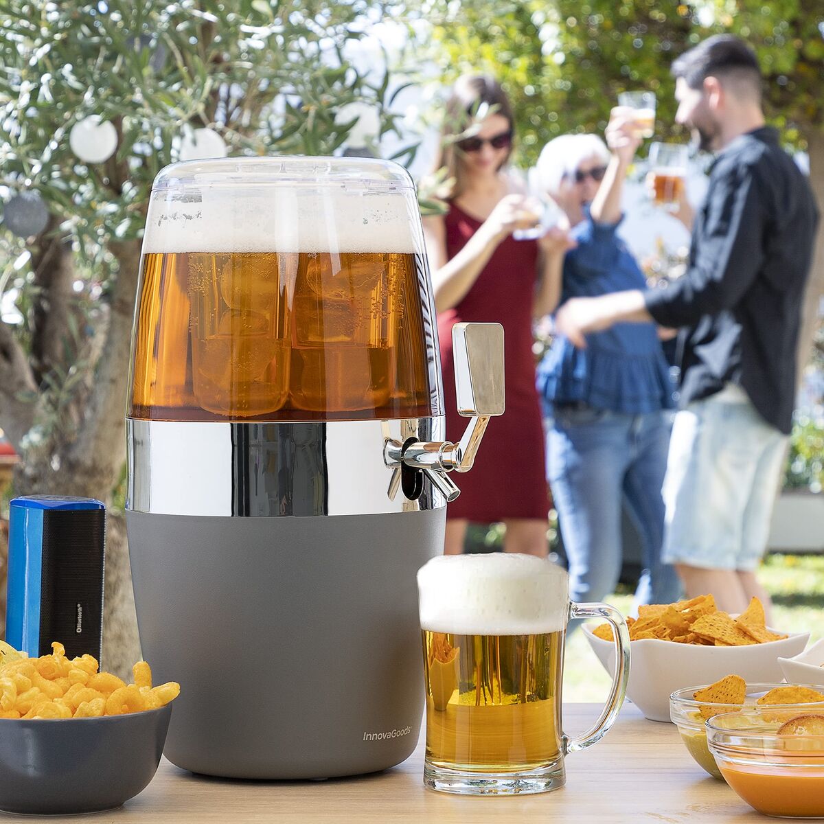 Bier zapft