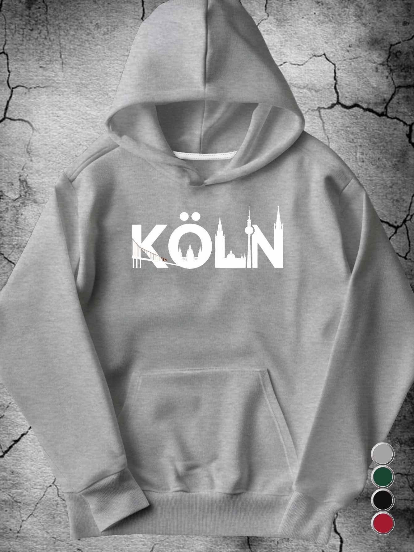 Köln Herren Kapuzenpullover