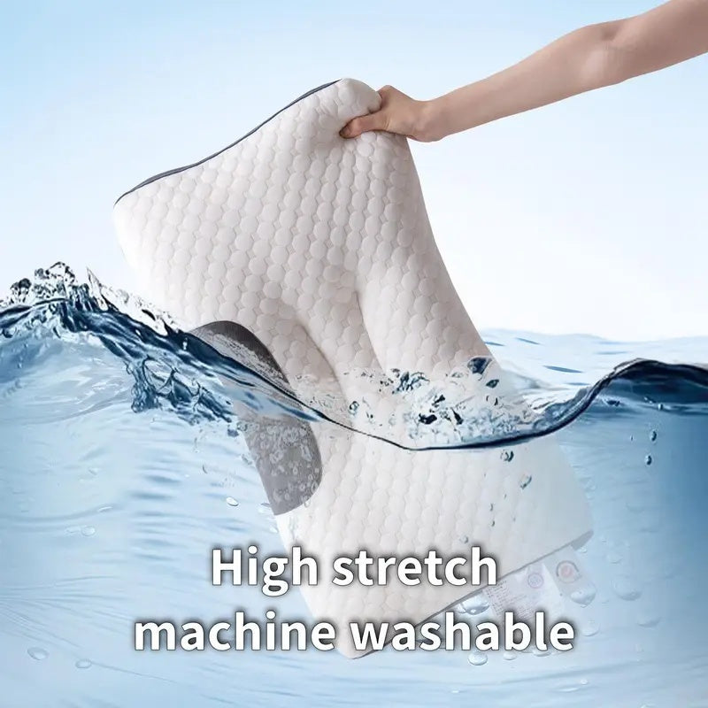 1/2 Stück Nackenkissen, ergonomisches Nackenkissen, Standard-Sofakissen für Nacken und Massage, orthopädisches Kissen für Seitenschläfer, Rücken- und Bauchlage