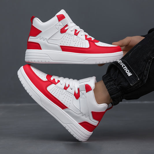 Herren High-Top Schnürsneaker - Robuste, leichte, stylische Freizeitsneaker