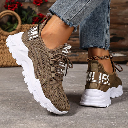 Modische Damen-Casual-Sneaker, atmungsaktive und bequeme Laufschuhe, weiche und komfortable Damenschuhe