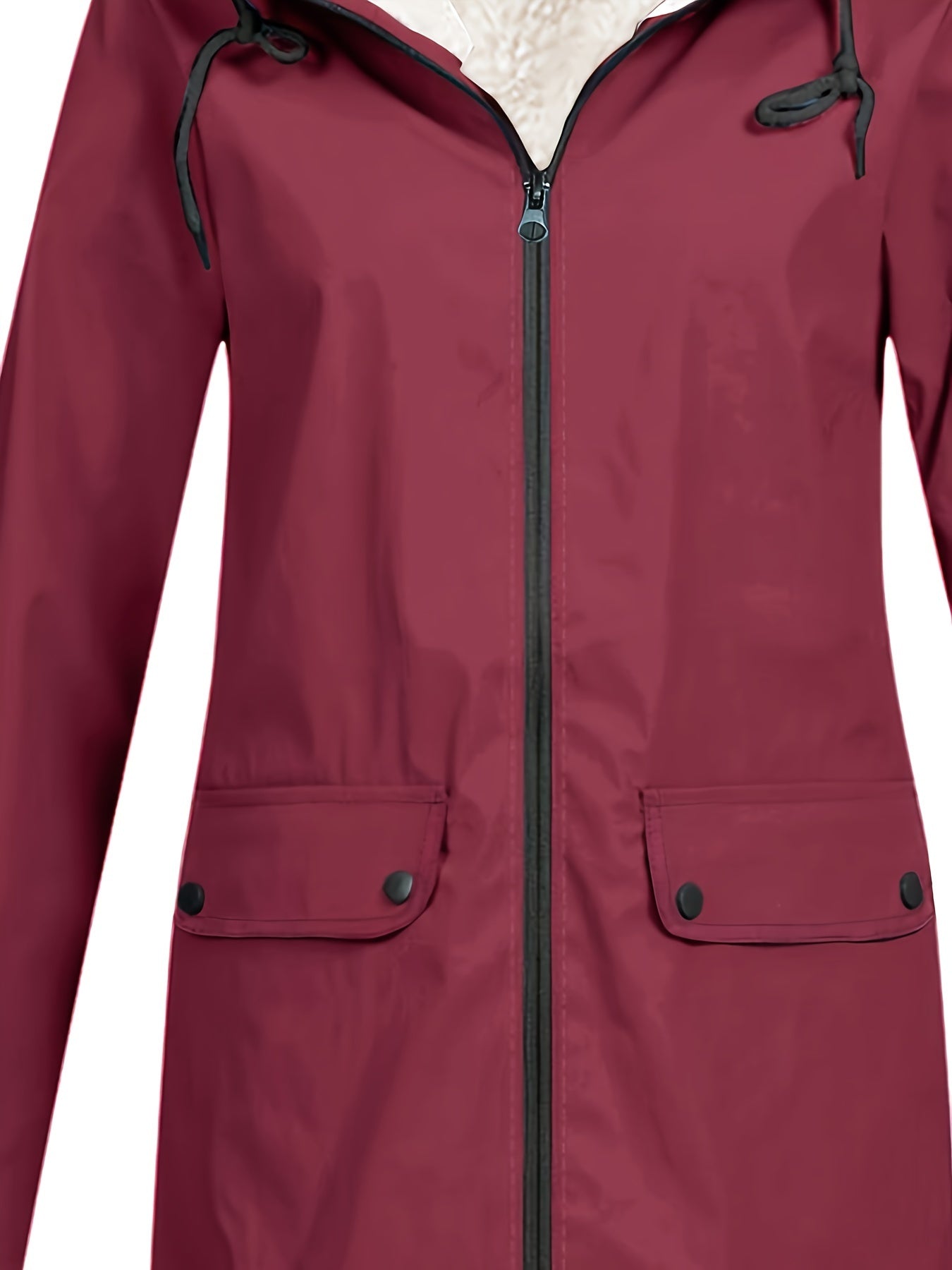 Damen Jacke , Herbst/Winter mit Kapuze, Grosse Größen