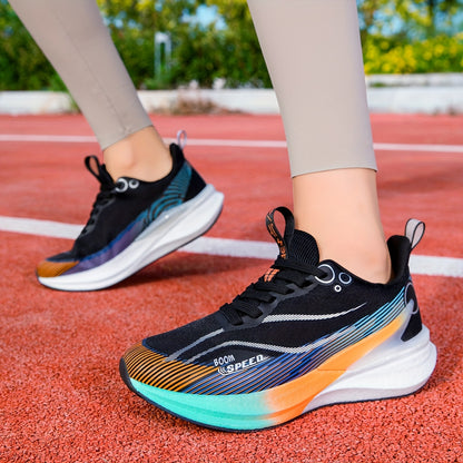 Damen-Casual-Schuhe mit atmungsaktiven Obermaterialien, leicht, bequem und verschleißfeste Carbonsohlen. Geeignet für den Alltag und Outdoor-Aktivitäten, Damenschuhe, Sneaker