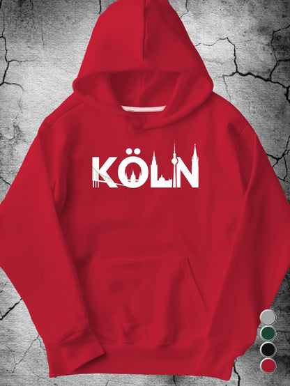 Köln Herren Kapuzenpullover