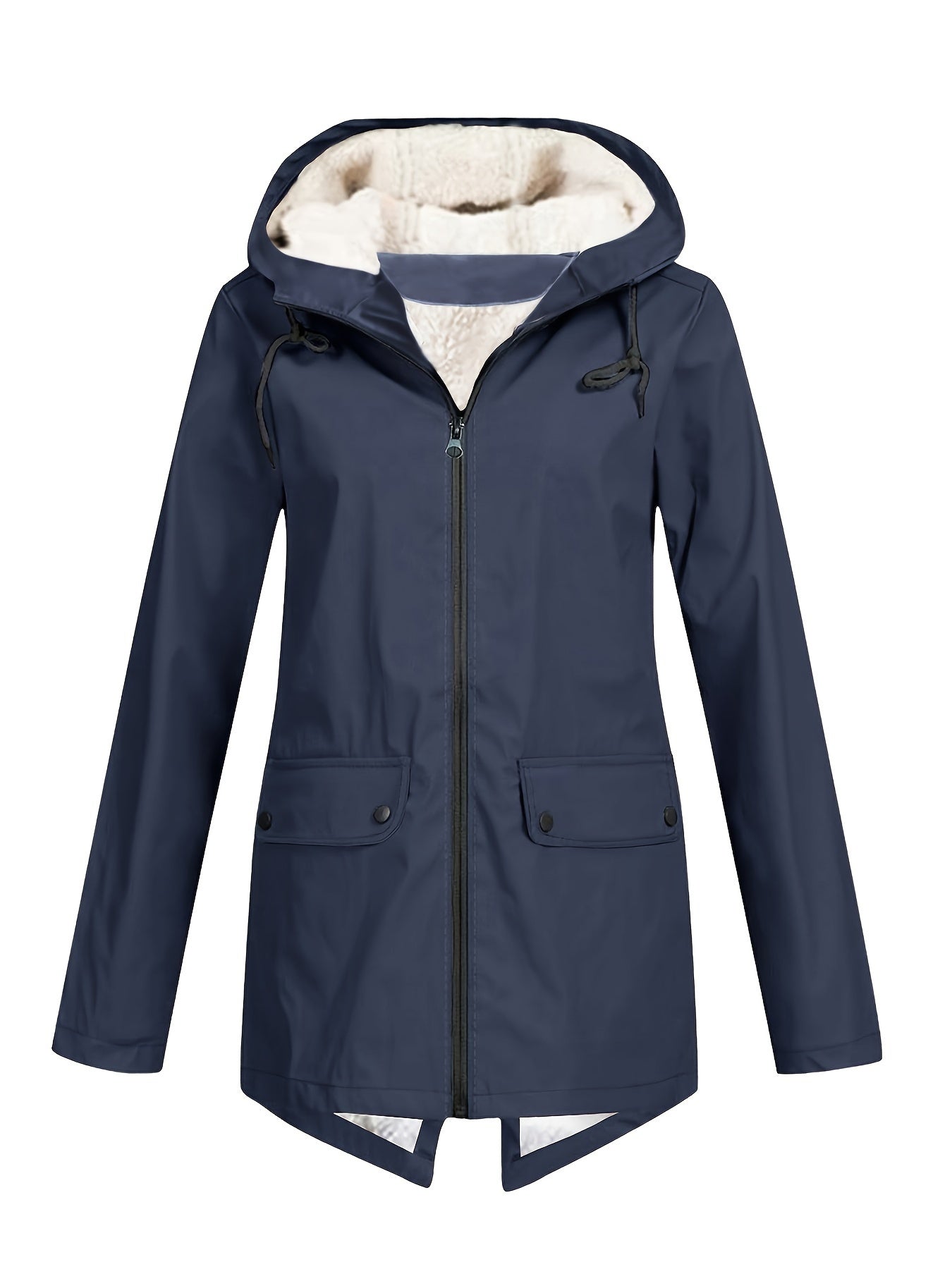 Damen Jacke , Herbst/Winter mit Kapuze, Grosse Größen