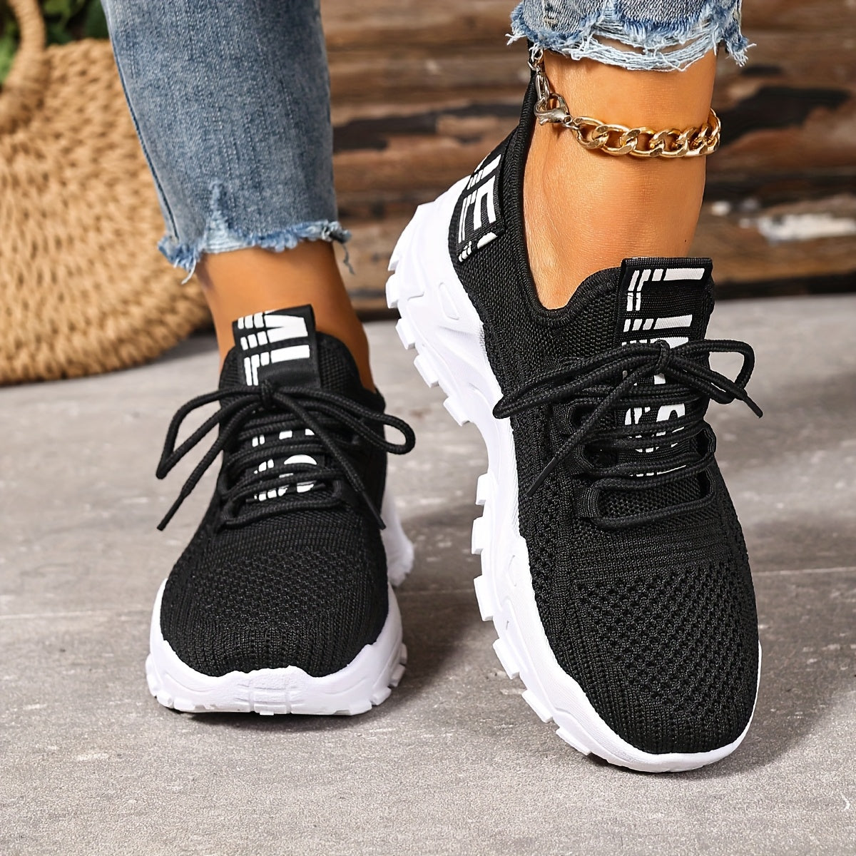 Modische Damen-Casual-Sneaker, atmungsaktive und bequeme Laufschuhe, weiche und komfortable Damenschuhe