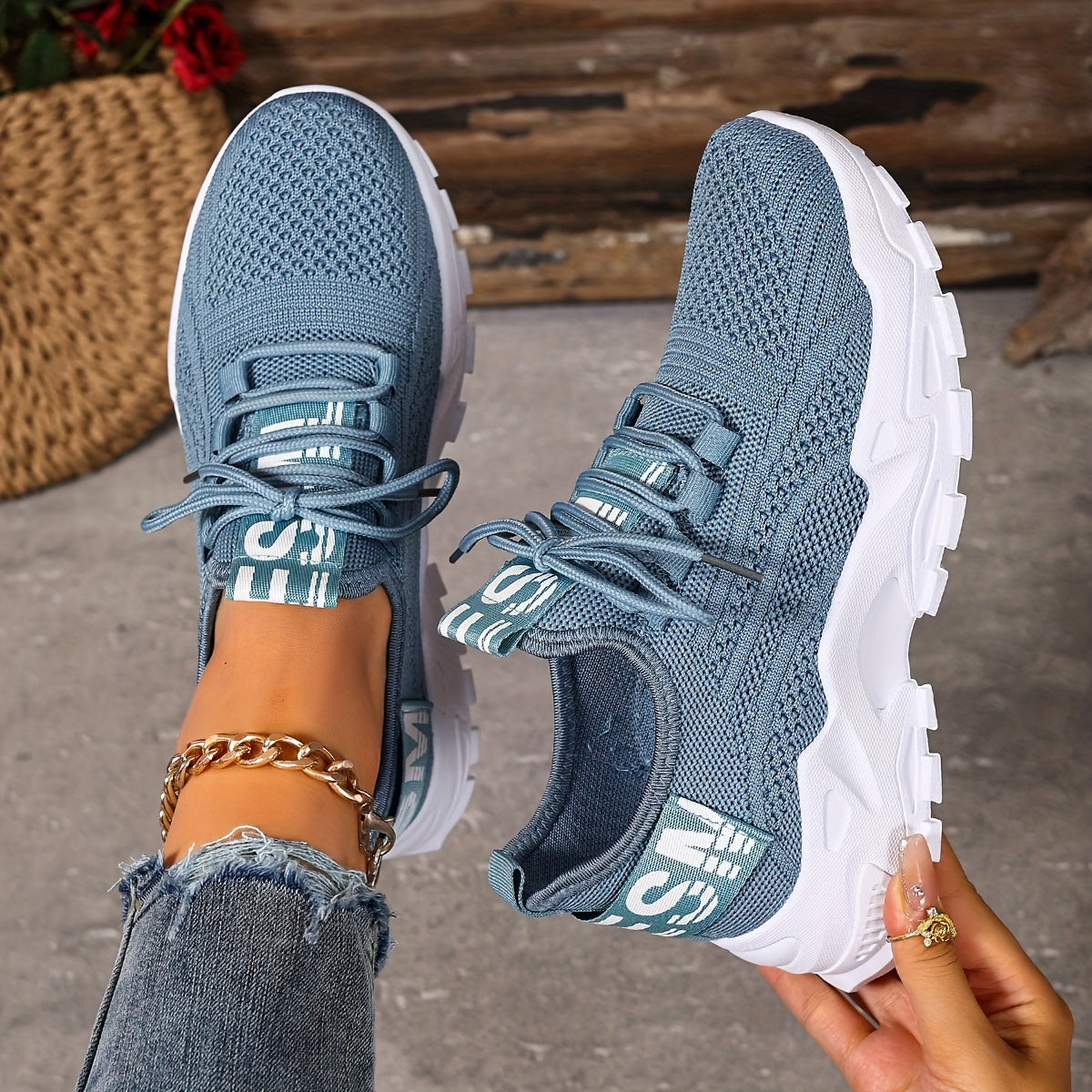 Modische Damen-Casual-Sneaker, atmungsaktive und bequeme Laufschuhe, weiche und komfortable Damenschuhe