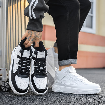 Herren High-Top Schnürsneaker - Robuste, leichte, stylische Freizeitsneaker