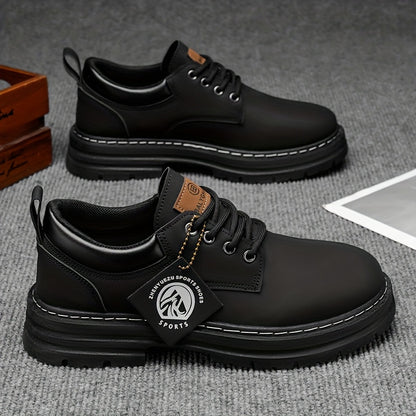 Herren Klassische Gelbe Oxfords  ,strapazierfähiger PVC-Sohle