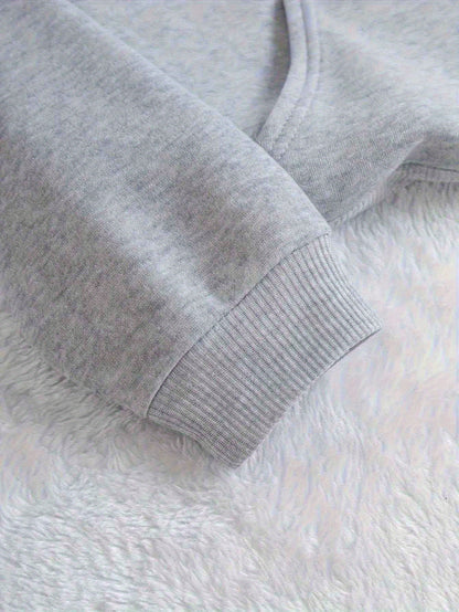 Damen Casual „BENCH EST. 50.52 Meter“ Print Hoodie - weich, atmungsaktiv, langärmlig, Kordelzugkapuze, Ganzjahreskomfort, mit Schriftzug, perfekt für legere Kleidung, Freizeit-Hoodie | Locker geschnittener Hoodie | Hoodie