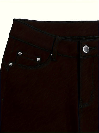 Damen Jeans schwarz in Übergrössen