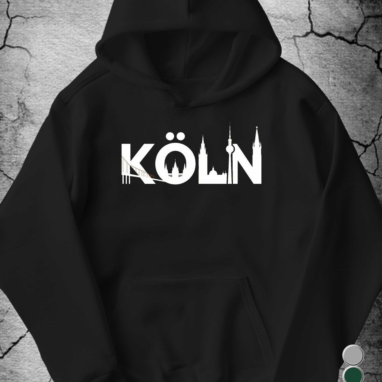 Köln Herren Kapuzenpullover