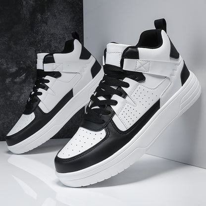 Herren High-Top Schnürsneaker - Robuste, leichte, stylische Freizeitsneaker