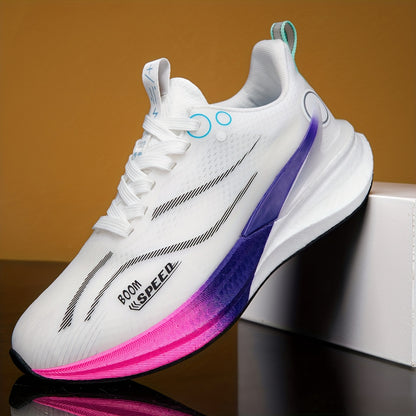 Damen-Casual-Schuhe mit atmungsaktiven Obermaterialien, leicht, bequem und verschleißfeste Carbonsohlen. Geeignet für den Alltag und Outdoor-Aktivitäten, Damenschuhe, Sneaker