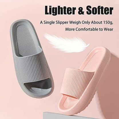 Damen-Sandalen mit dicker Sohle Die neuen Paar Hausschuhe eignen sich für den Innenbereich aus EVA-Material