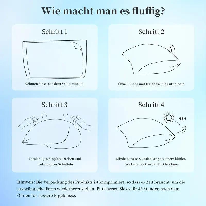 1/2 Stück Nackenkissen, ergonomisches Nackenkissen, Standard-Sofakissen für Nacken und Massage, orthopädisches Kissen für Seitenschläfer, Rücken- und Bauchlage