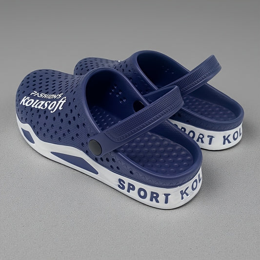 Herrenmode Sandalen | Rutschfeste, atmungsaktive, bequeme Hausschuhe EVA Gartenschuhe | Freizeit-Wanderschuhe, Outdoor-Strandschuhe