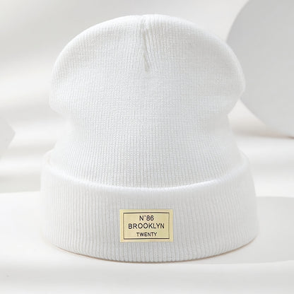 2 Stück 86 Erwachsene Einheitsgröße Beanie ohne Krempe, Outdoor-Sport-Warmmütze, leicht, atmungsaktiv, gute Elastizität, Unisex Herbst- und Wintermütze, bequeme Alltagsmode, modische Y2K, für alle Jahreszeiten geeignet