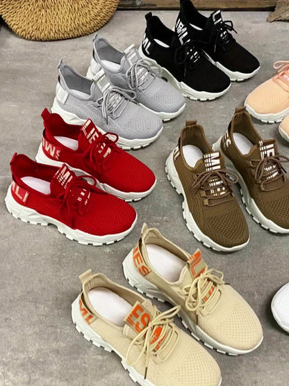 Modische Damen-Casual-Sneaker, atmungsaktive und bequeme Laufschuhe, weiche und komfortable Damenschuhe