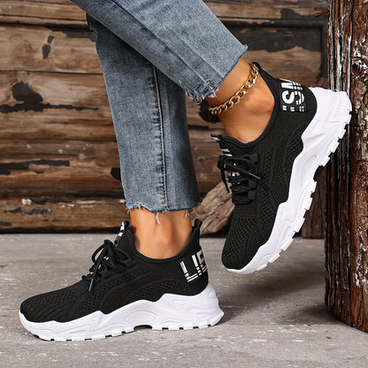 Modische Damen-Casual-Sneaker, atmungsaktive und bequeme Laufschuhe, weiche und komfortable Damenschuhe
