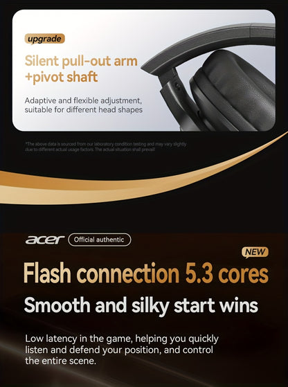 Aufgerüstete kabellose Over-Ear-Kopfhörer mit bassverstärktem Sound, leichtem klappbarem Design und integriertem Mikrofon. Inklusive 3,5-mm-Audiokabel