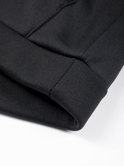 4er-Set Warmes Kapuzenpullover-Set, Herbst-Winter Freizeit Minimalistisches einfarbiges Langarm-Thermooberteil mit Kängurutasche und verstellbarer Kapuze mit Kordelzug