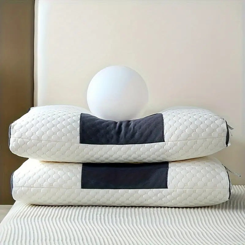 1/2 Stück Nackenkissen, ergonomisches Nackenkissen, Standard-Sofakissen für Nacken und Massage, orthopädisches Kissen für Seitenschläfer, Rücken- und Bauchlage