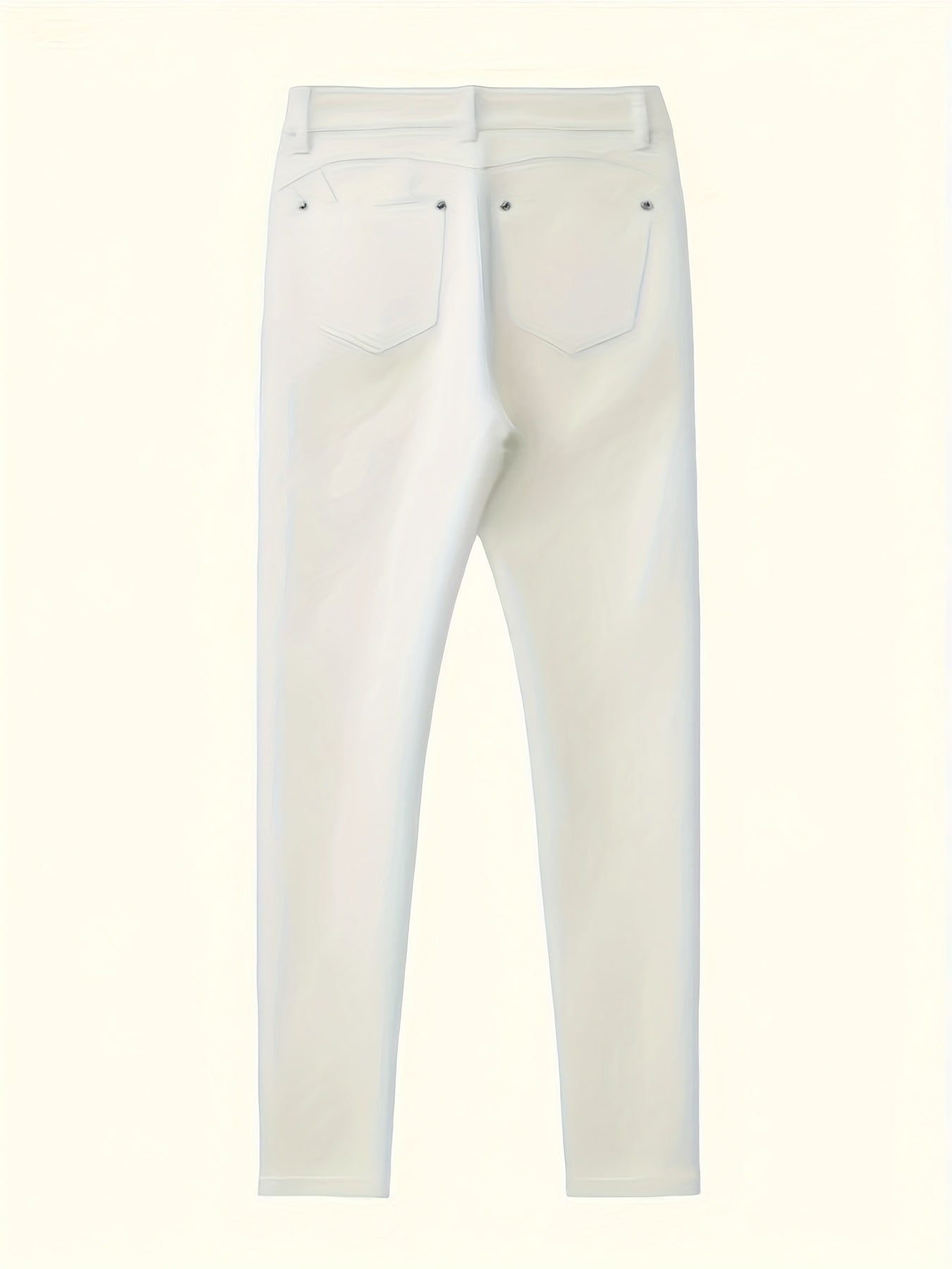 Weiße Damen-Jeans in Übergröße
