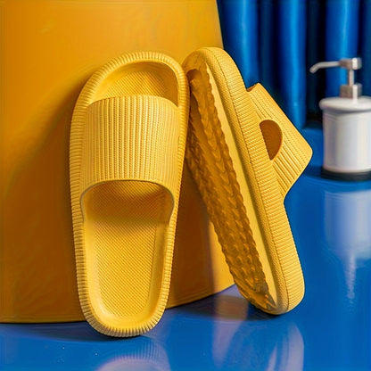 Damen-Sandalen mit dicker Sohle Die neuen Paar Hausschuhe eignen sich für den Innenbereich aus EVA-Material