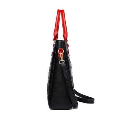 PU-Leder Freizeit-Crossbody-Taschen für Damen, Luxus-Designer-Tote-Handtasche, Damen, große Kapazität, Reisetasche für die Schulter
