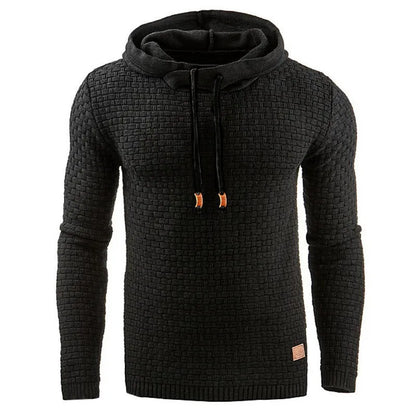 Warmer Herren-Sweatshirt in Uni-Farbe, lässiger Hoodie, Oversize-Sweatshirt mit Reißverschluss, kombinierbar mit Hoodies und Damen- sowie Herren-Sweatshirts