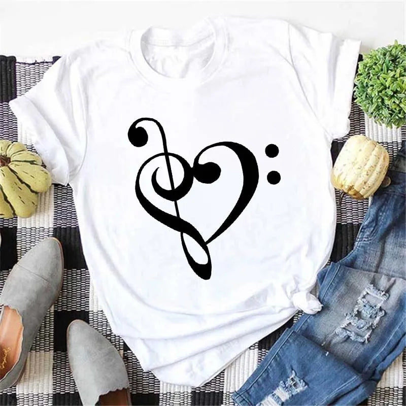 Mode Leoparden-Schädel bedrucktes Damen-T-Shirt Sommer Lässiges Frauen-T-Shirt Freizeit Rundhals Harajuku Tops Damenkleidung