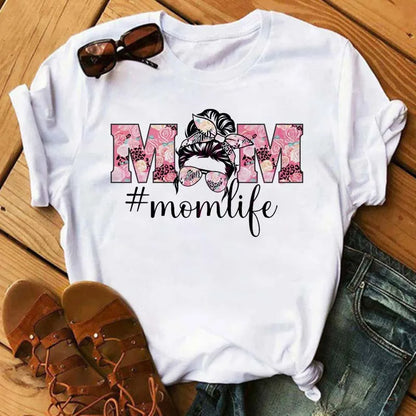 Mode Leoparden-Schädel bedrucktes Damen-T-Shirt Sommer Lässiges Frauen-T-Shirt Freizeit Rundhals Harajuku Tops Damenkleidung