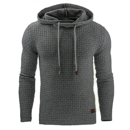Warmer Herren-Sweatshirt in Uni-Farbe, lässiger Hoodie, Oversize-Sweatshirt mit Reißverschluss, kombinierbar mit Hoodies und Damen- sowie Herren-Sweatshirts