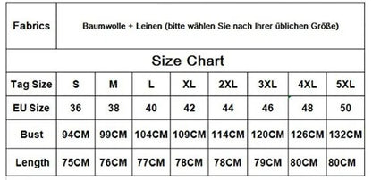 Übergroße Damenblusen aus Baumwolle und Leinen, Herbstblusen, lässige Langarmbluse mit Knöpfen, V-Ausschnitt, lockeres Hemd, Damenoberteile, Plus-Size S-5XL