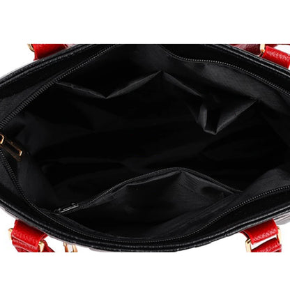 PU-Leder Freizeit-Crossbody-Taschen für Damen, Luxus-Designer-Tote-Handtasche, Damen, große Kapazität, Reisetasche für die Schulter