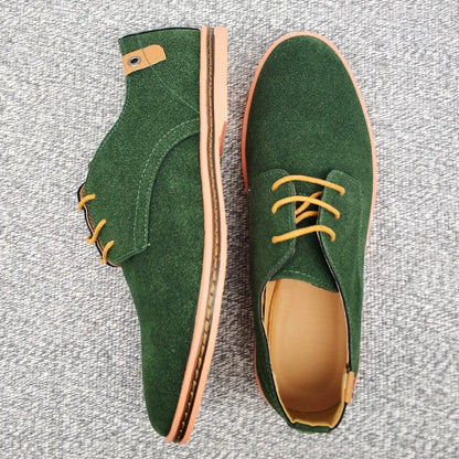 2025 Frühling Wildleder Herrenschuhe Oxford Bequeme Schuhe Elegante Schuhe