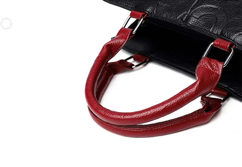 PU-Leder Freizeit-Crossbody-Taschen für Damen, Luxus-Designer-Tote-Handtasche, Damen, große Kapazität, Reisetasche für die Schulter