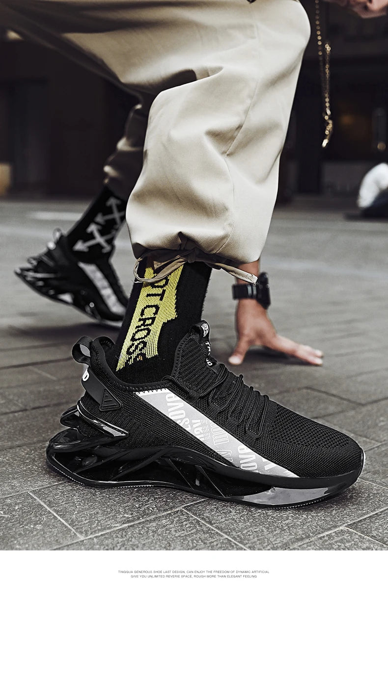 Herrenschuhe Sneaker Männer Freizeit Herrenschuhe Turnschuhe Luxus Schuhe Trainer Rennen Atmungsaktive Schuhe modische Laufschuhe für Frauen