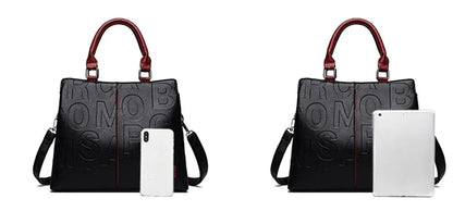 PU-Leder Freizeit-Crossbody-Taschen für Damen, Luxus-Designer-Tote-Handtasche, Damen, große Kapazität, Reisetasche für die Schulter