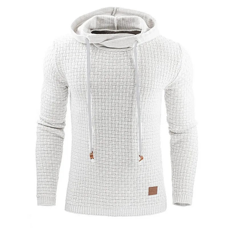 Warmer Herren-Sweatshirt in Uni-Farbe, lässiger Hoodie, Oversize-Sweatshirt mit Reißverschluss, kombinierbar mit Hoodies und Damen- sowie Herren-Sweatshirts