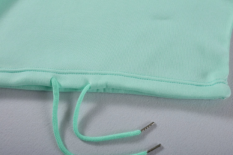 Modetrend Damenbekleidung, langärmeliger Sport-Casual-Anzug mit Taillen-Zweiteiler